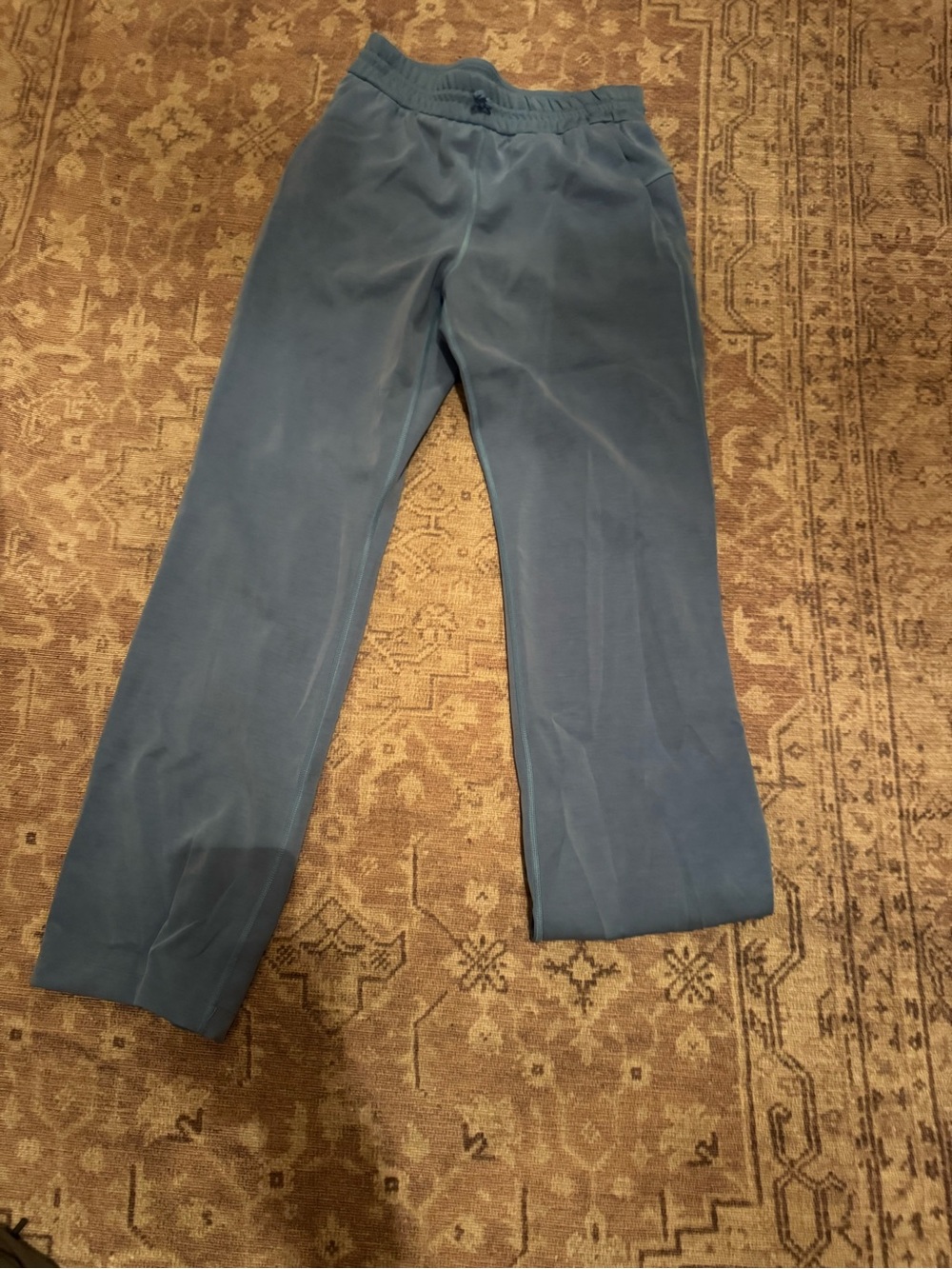 Women’s Lululemon Softstreme Straight-Leg Pants in Slate Blue